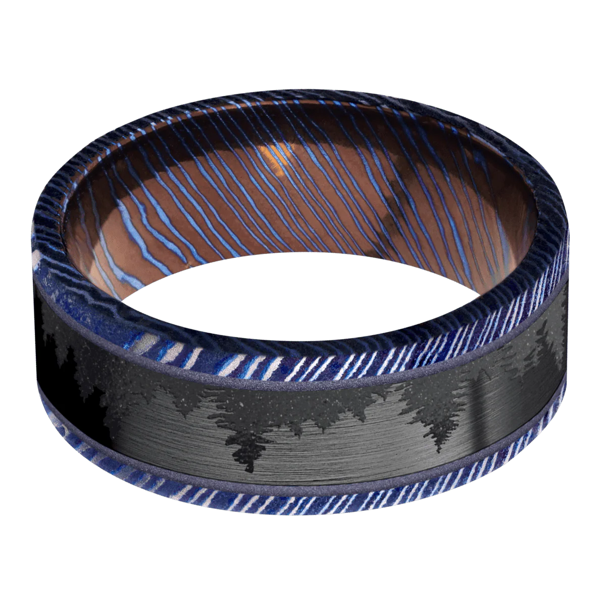 Titanium Damascus + Satinetched Finish - Image 3