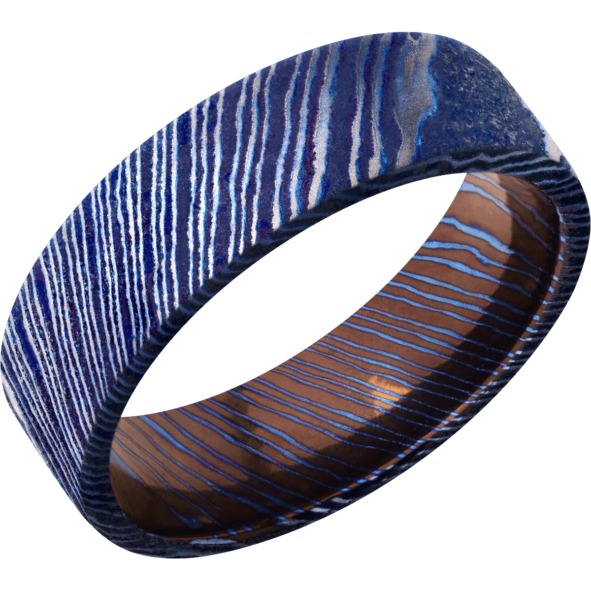 Titanium Damascus + Satinetched Finish - Image 2