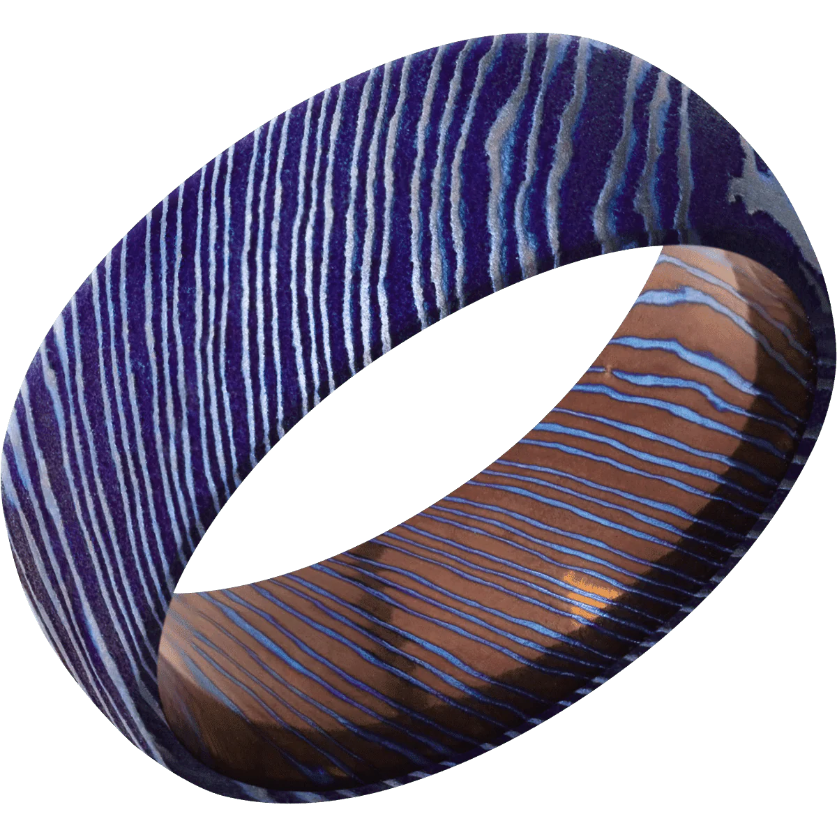 Titanium Damascus + Satinetched Finish - Image 2