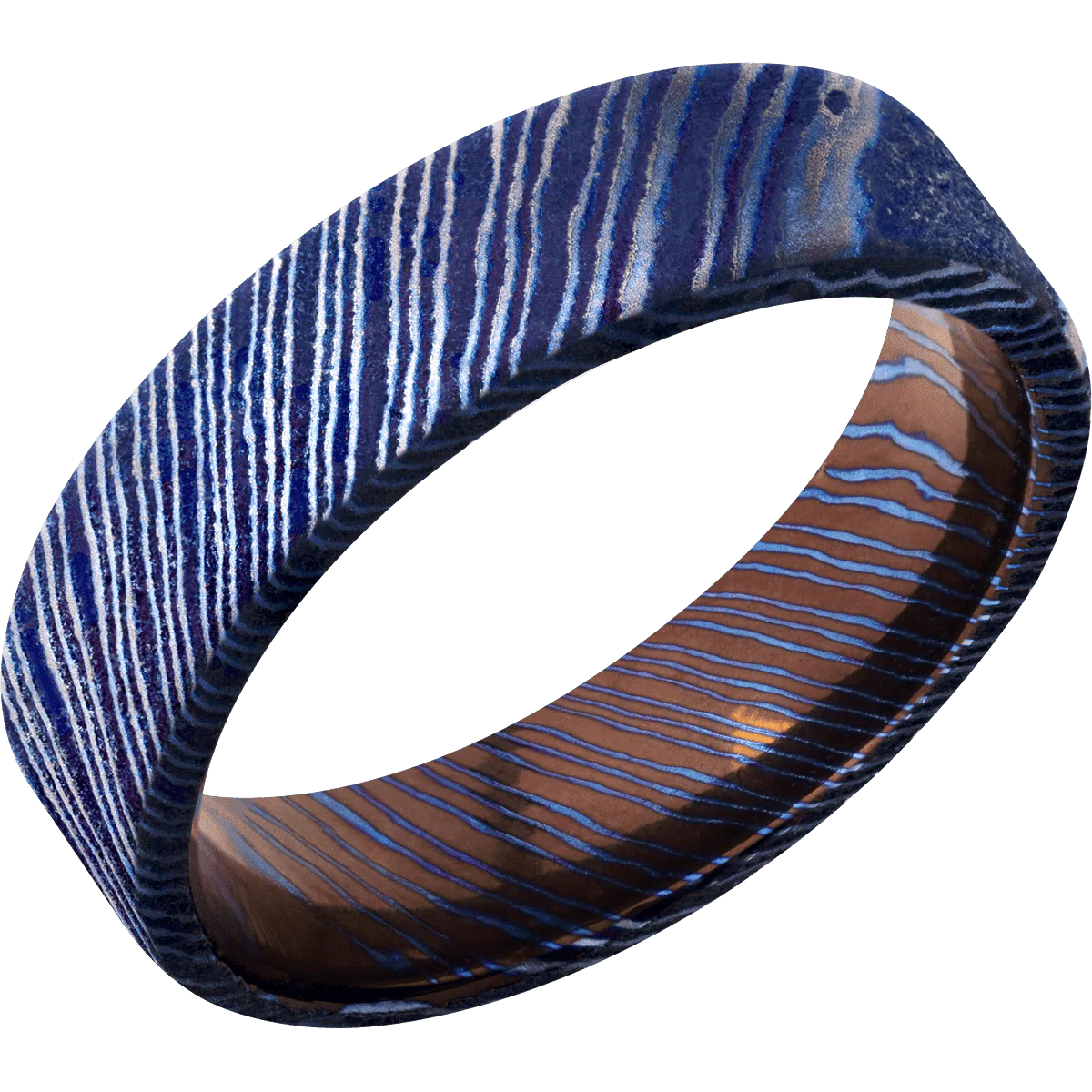 Titanium Damascus + Satinetched Finish - Image 2