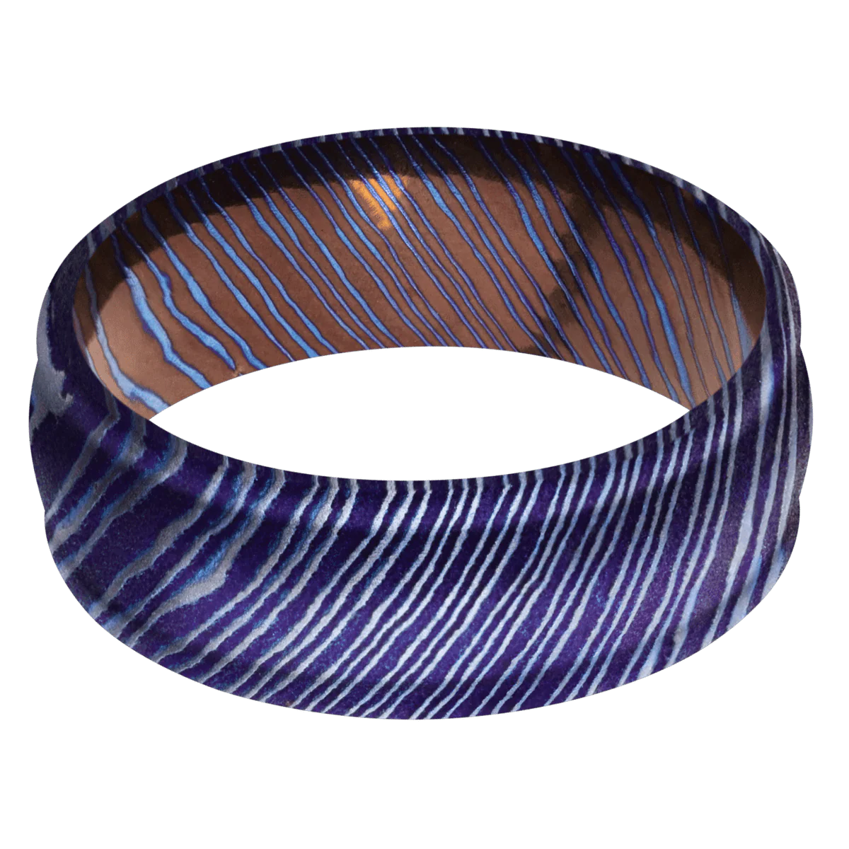 Titanium Damascus + Satinetched , Satinetched Finish - Image 3
