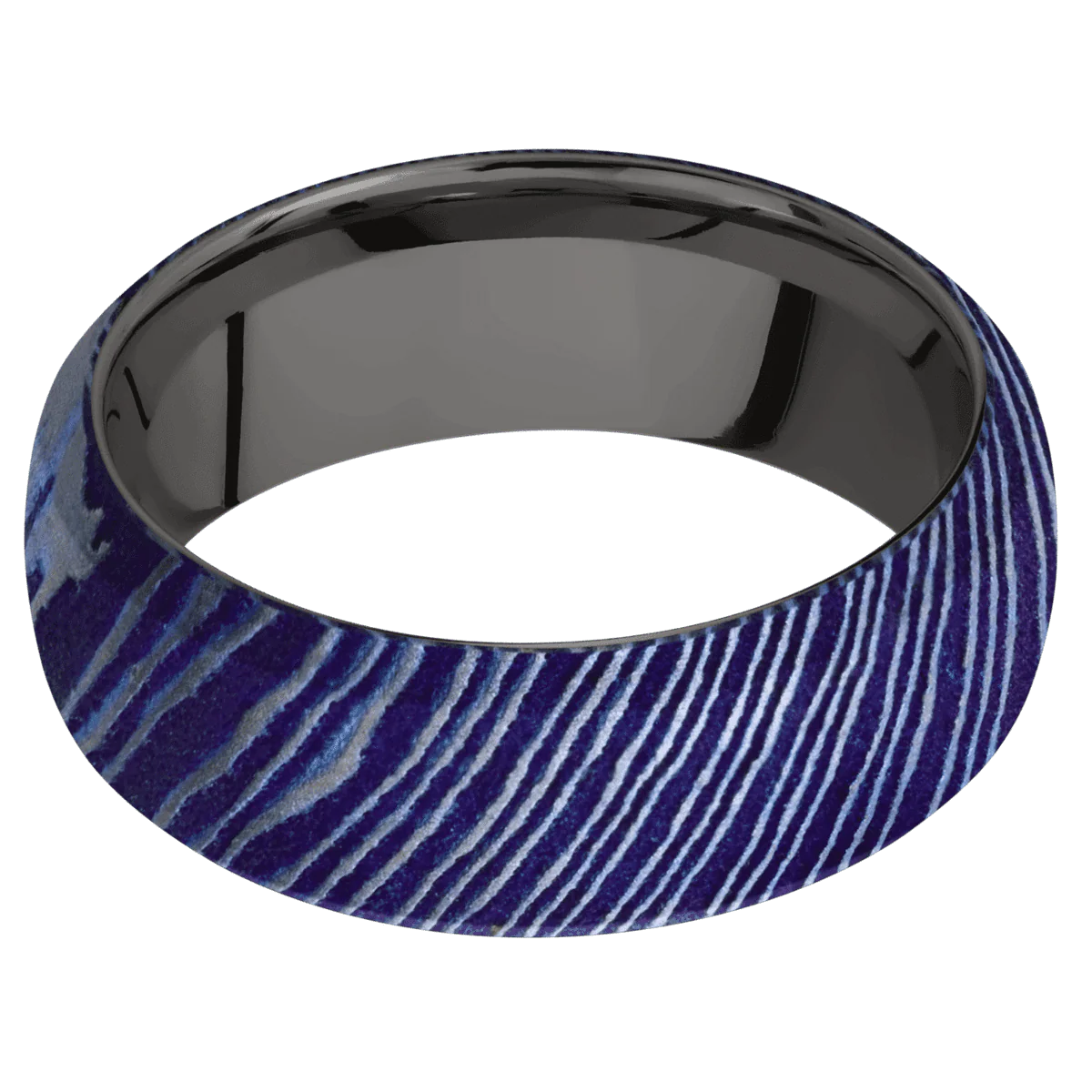 Titanium Damascus + Satinetched , Satinetched Finish + Tantalum Noir - Image 3