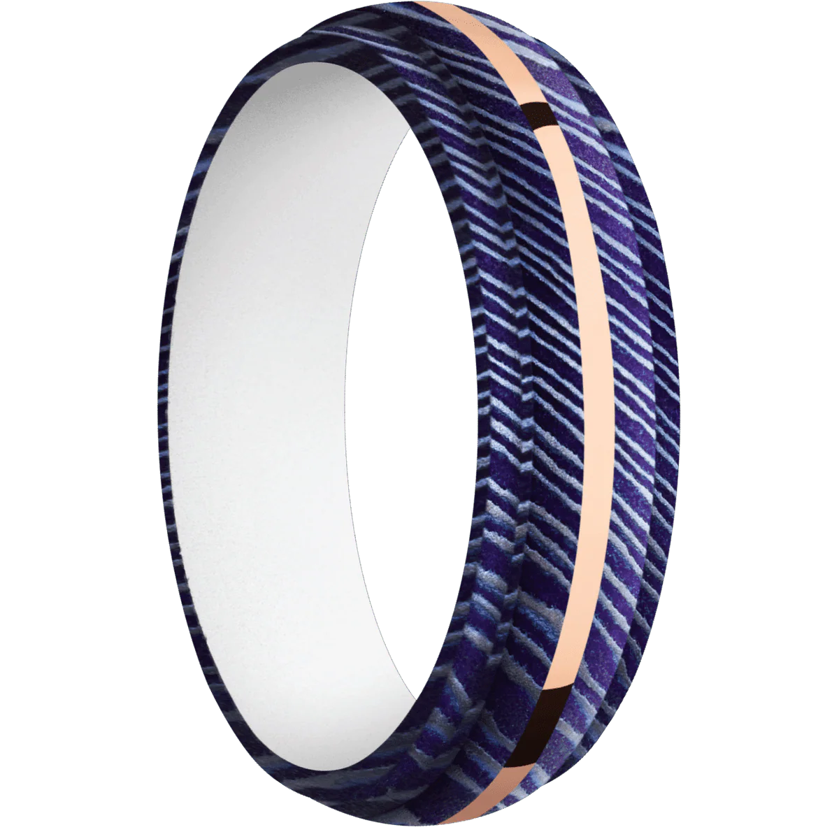Titanium Damascus + Satinetched , Satinetched Finish + Your Color