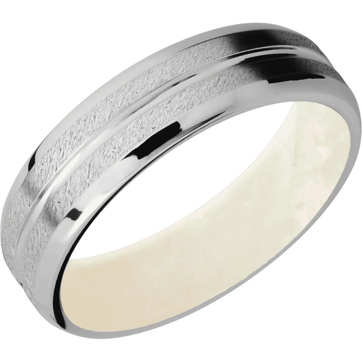 Titanium + Polish , Anglestone Finish + Freshwater Mother of Pearl - Image 2