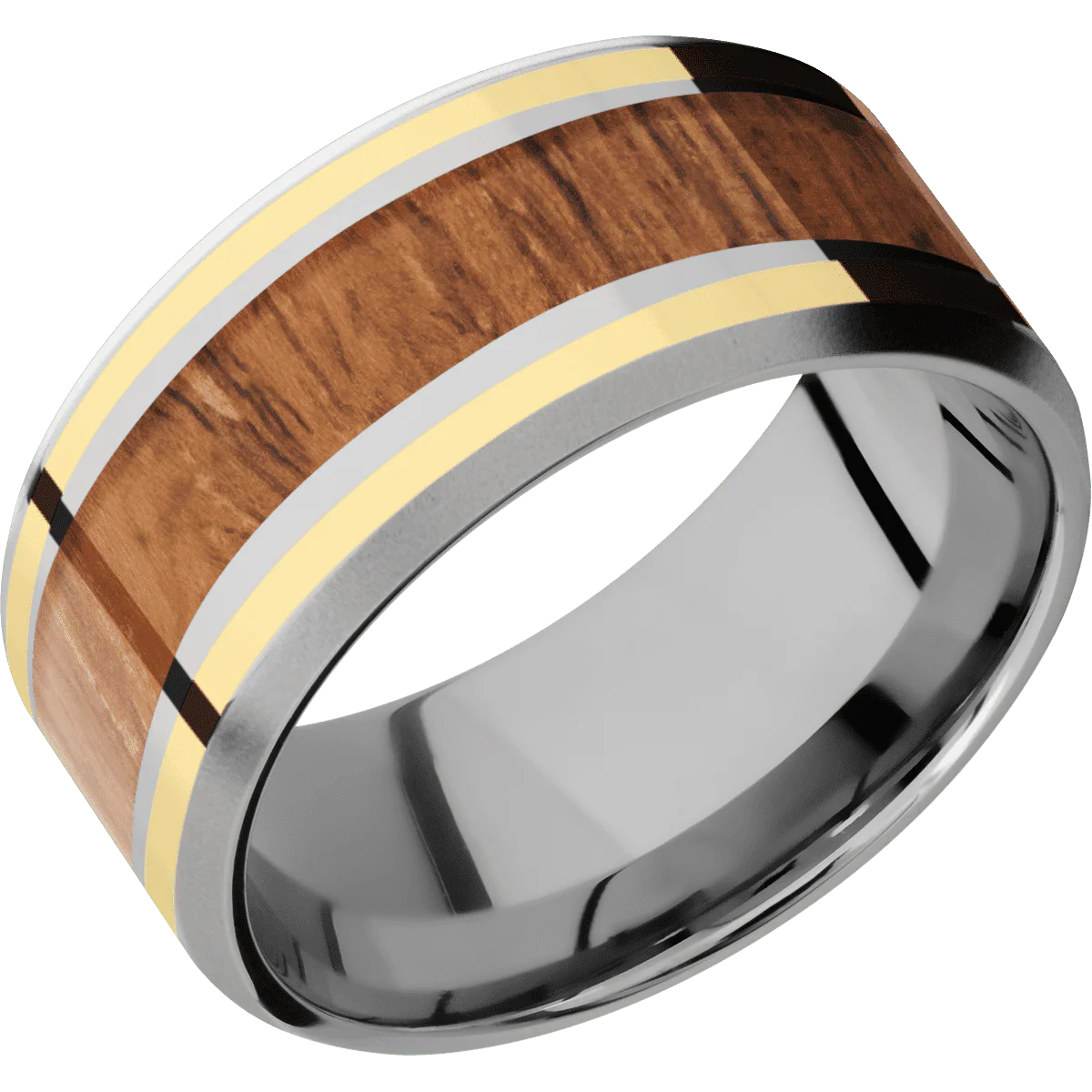 Titanium + Polish , Bead Finish - Image 2