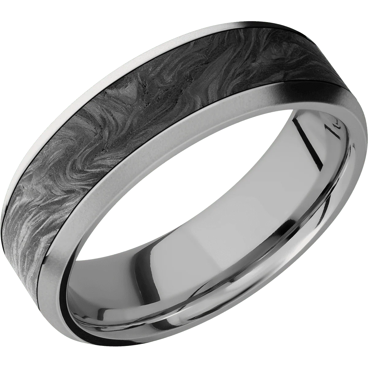 Titanium + Polish , Bead Finish - Image 2