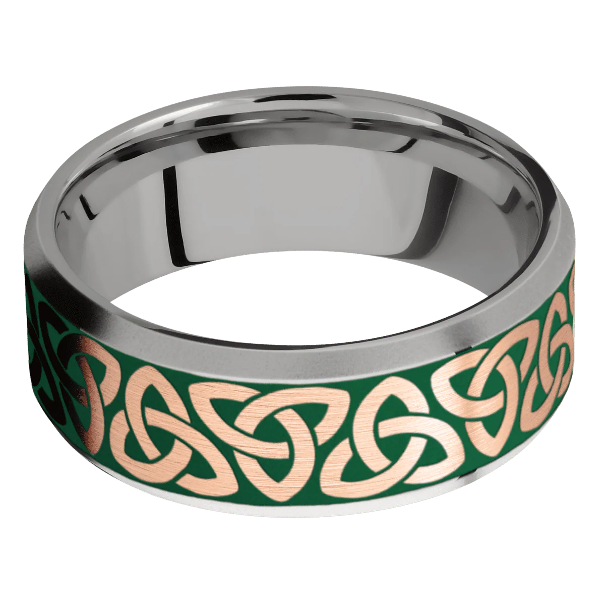 Titanium + Polish , Bead Finish - Image 3