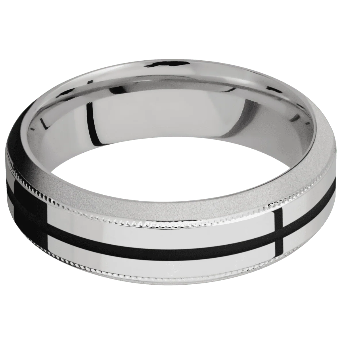 Titanium + Polish , Bead Finish - Image 3
