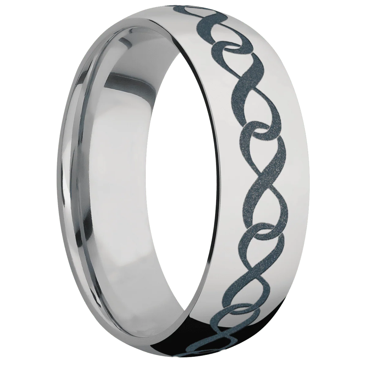 Titanium + Polish Finish
