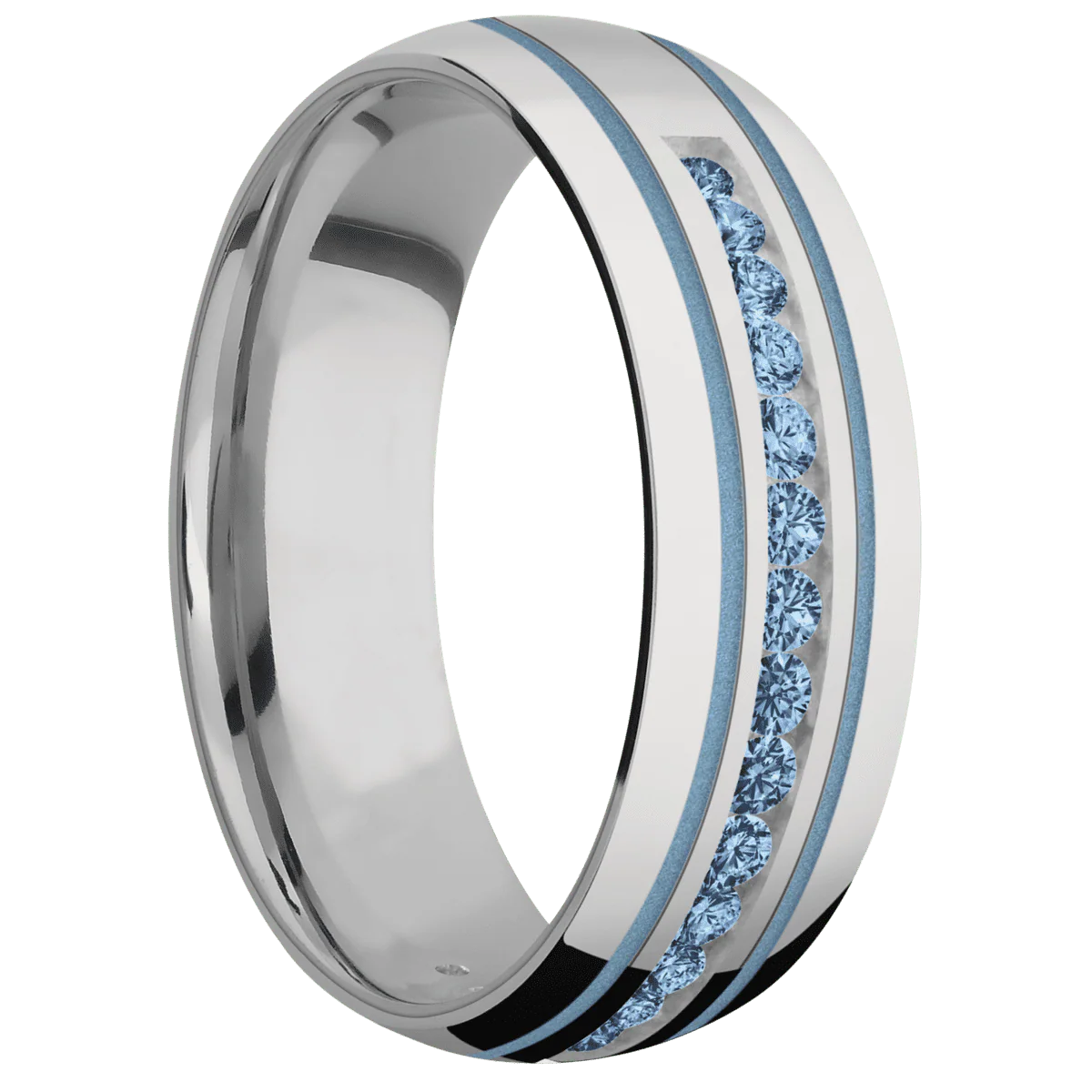 Titanium + Polish Finish