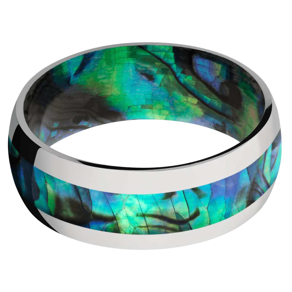 Titanium + Polish Finish + Abalone - Image 3