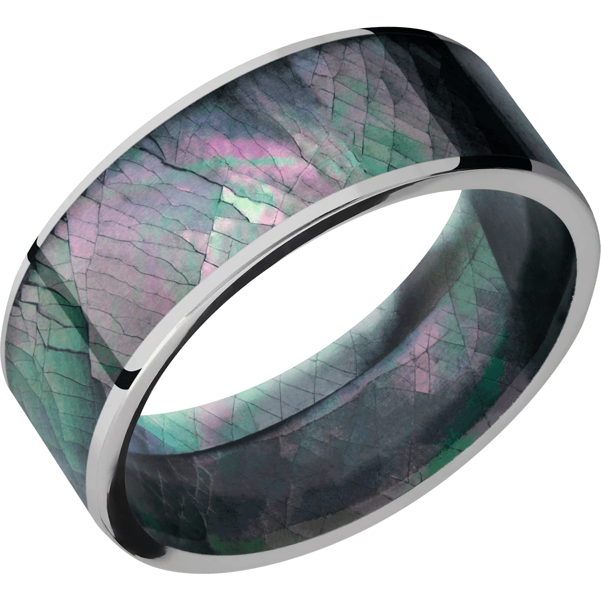 Titanium + Polish Finish + Black Mother of Pearl - Image 2