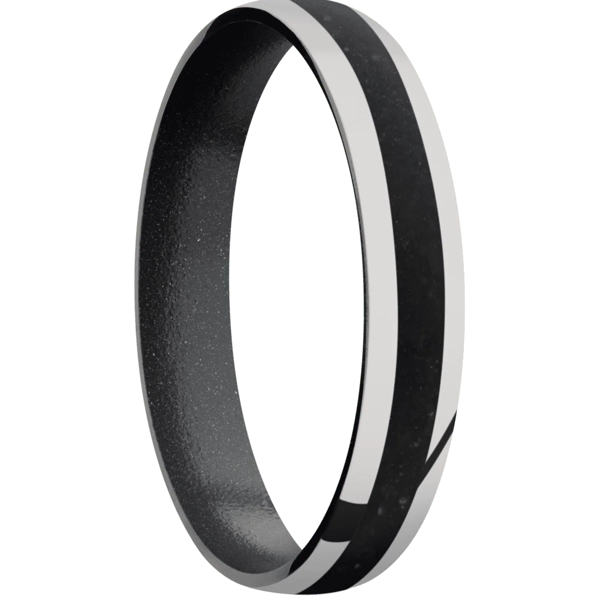 Titanium + Polish Finish + Dark Grey