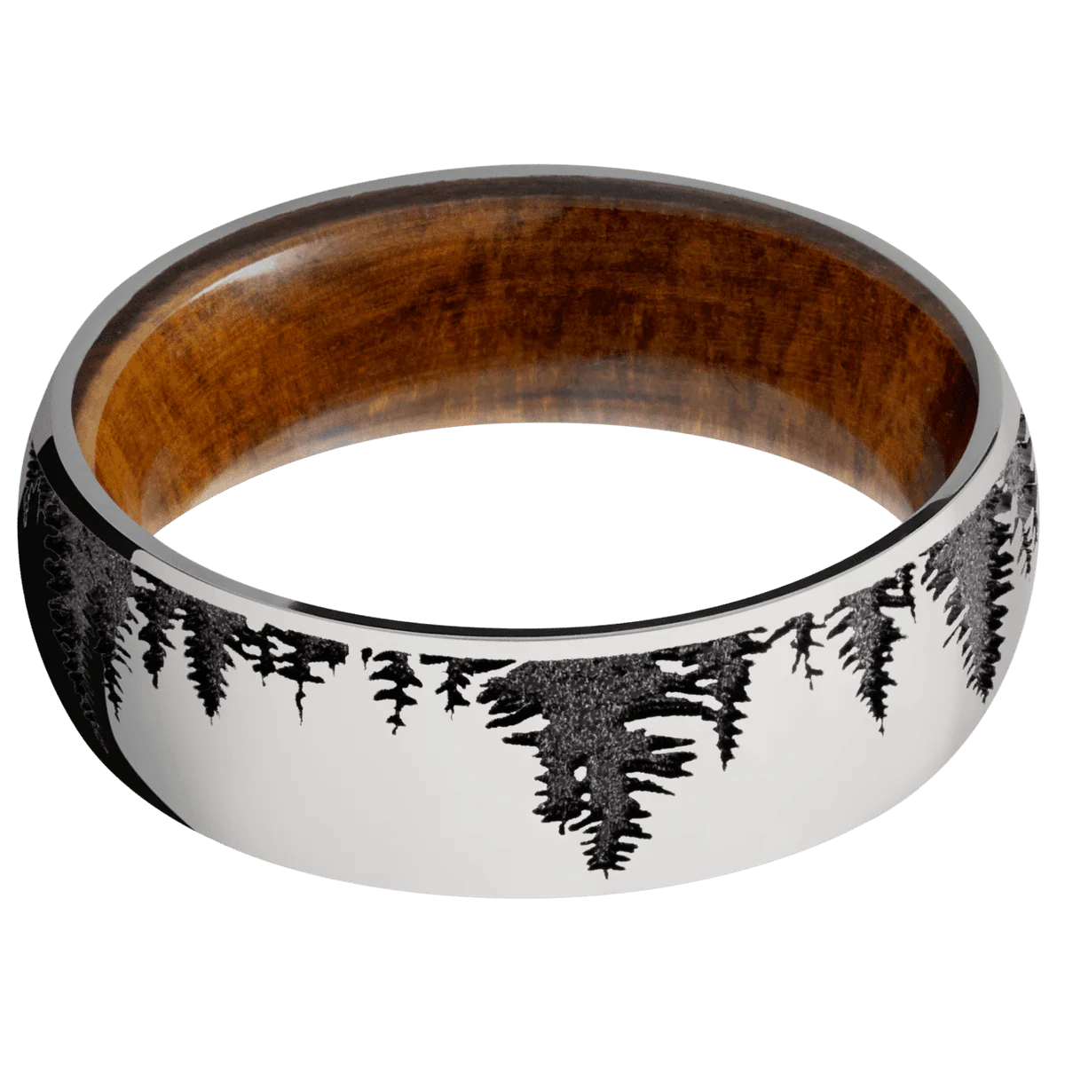 Titanium + Polish Finish + Desert Iron Wood - Image 3