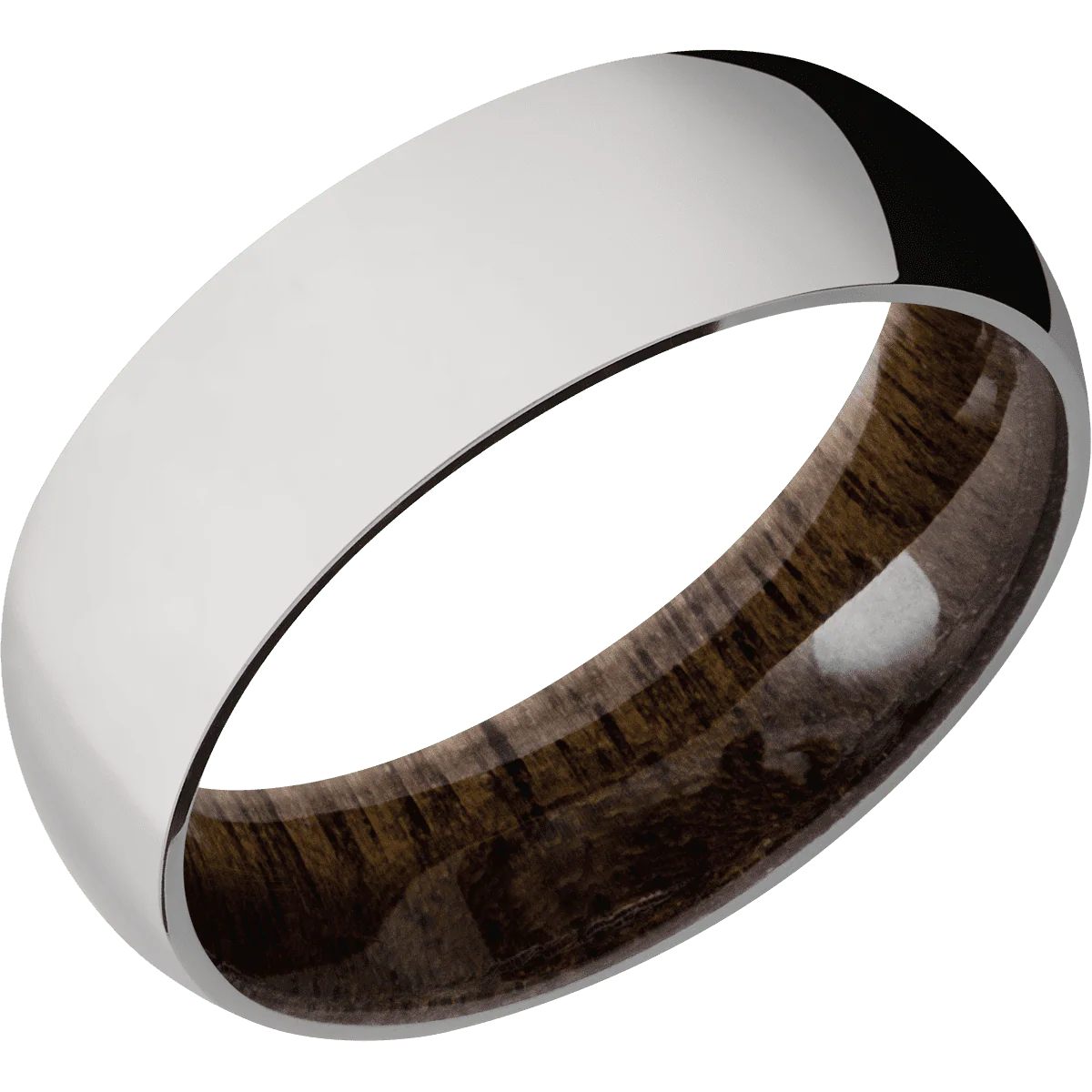 Titanium + Polish Finish + Walnut - Image 2