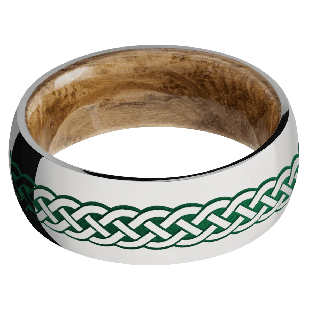 Titanium + Polish Finish + Whiskey Barrel - Image 3