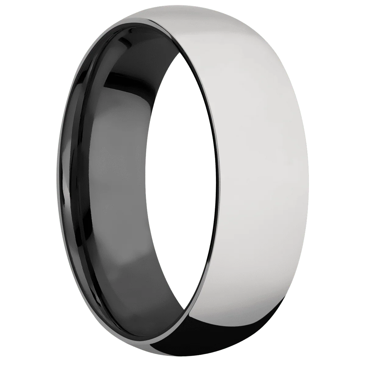 Titanium + Polish Finish + Zirconium