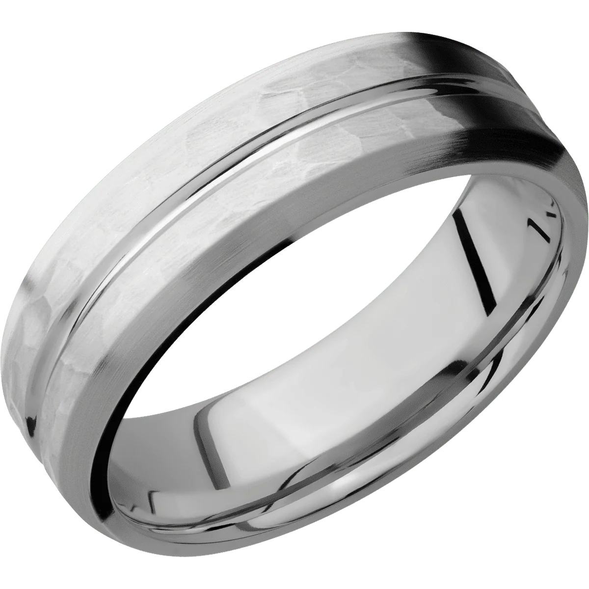 Titanium + Polish , Hammer Finish - Image 2