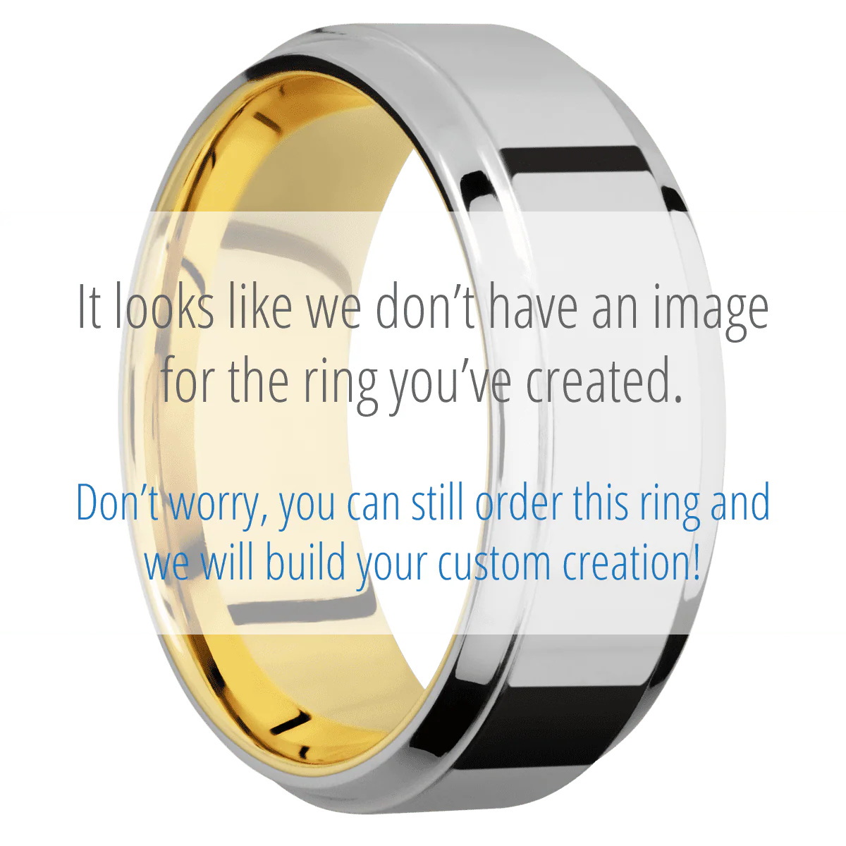 Titanium + Polish , Polish Finish + 14K Yellow Gold