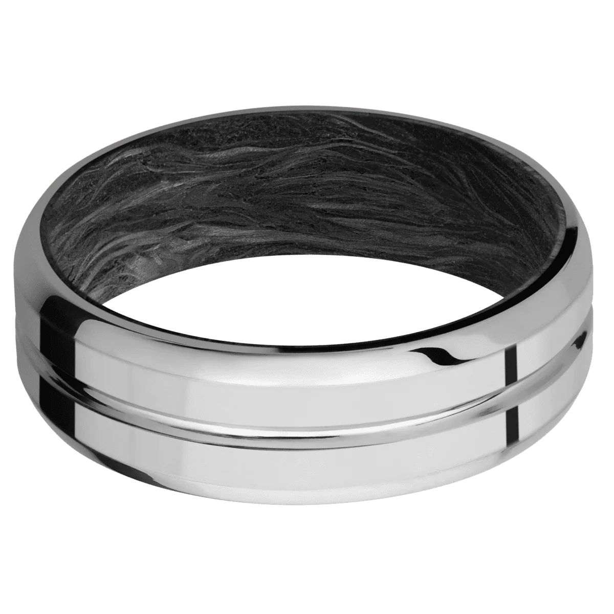 Titanium + Polish , Polish Finish + Forged Carbon Fiber - Image 3