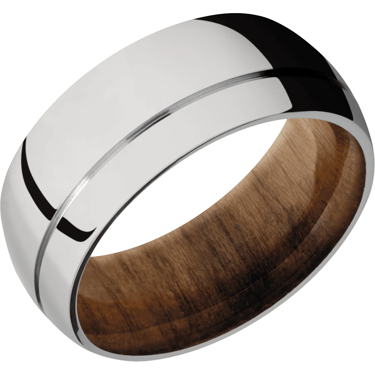 Titanium + Polish , Polish Finish + Teak - Image 2