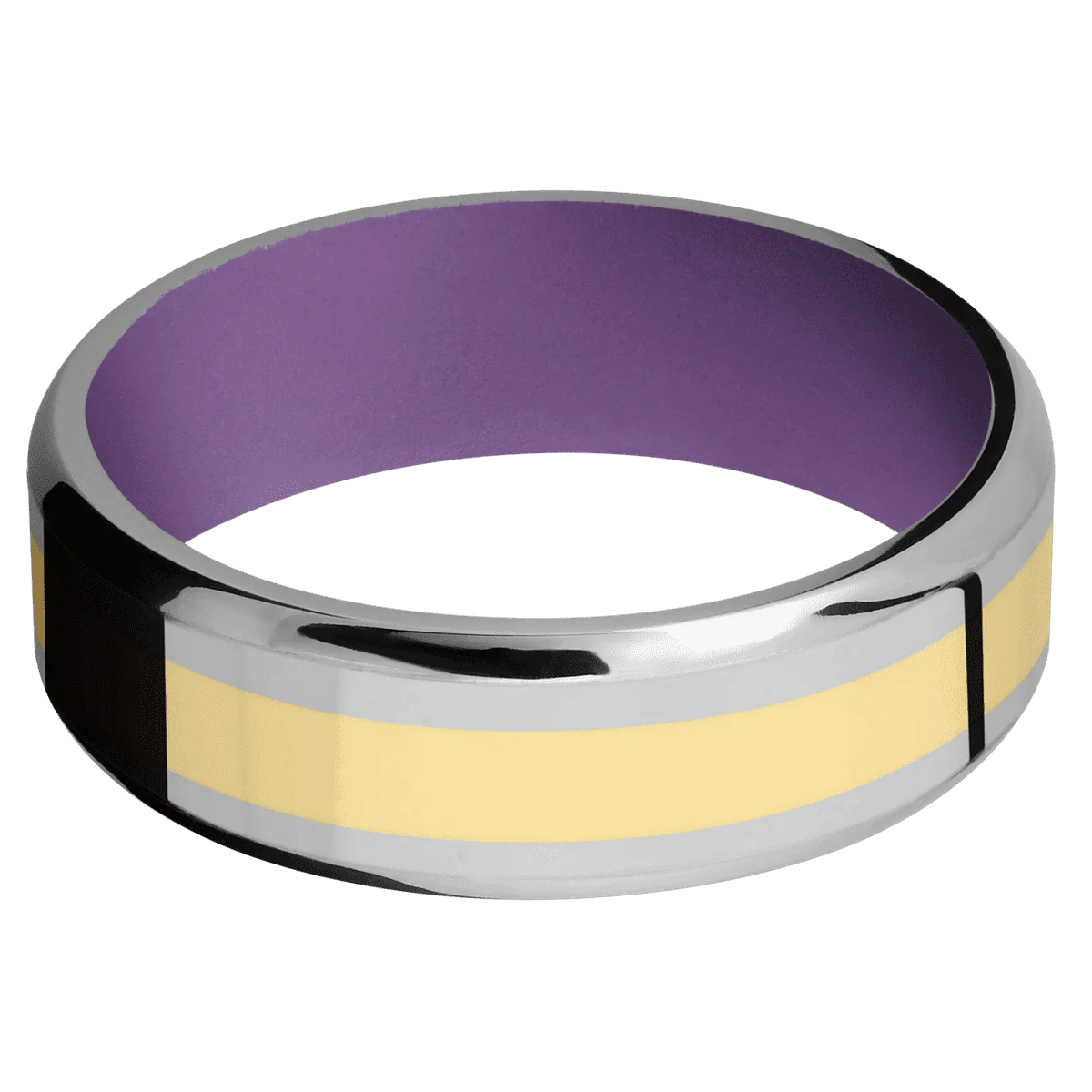 Titanium + Polish , Polish Finish + Wild Purple - Image 3
