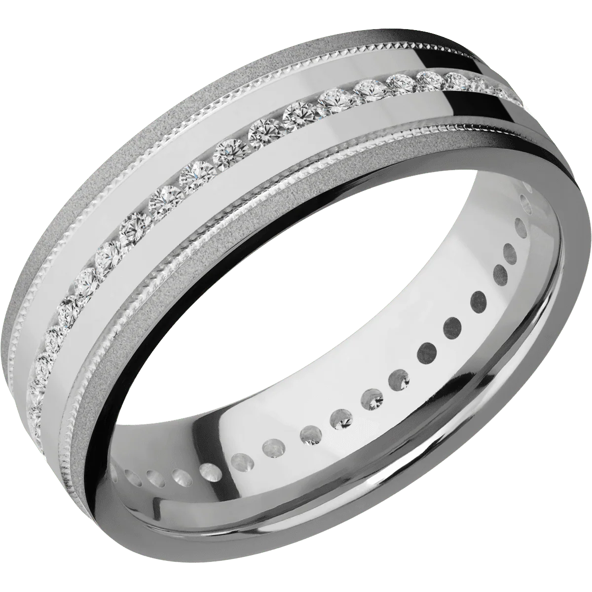 Titanium + Polish , Sand Finish - Image 2