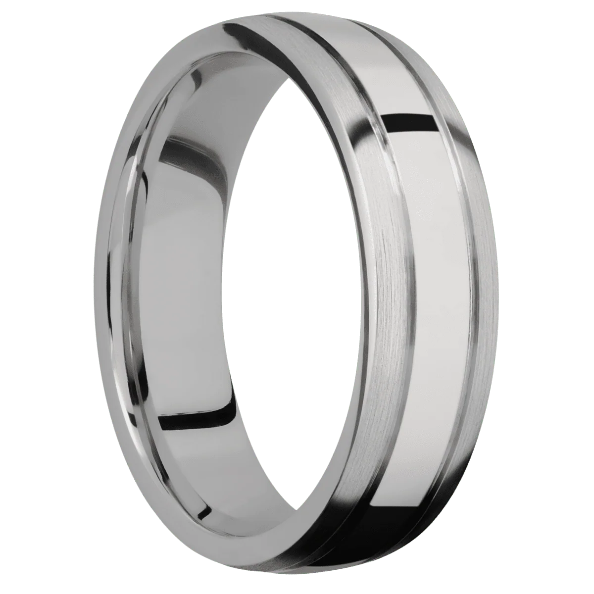 Titanium + Polish , Satin Finish