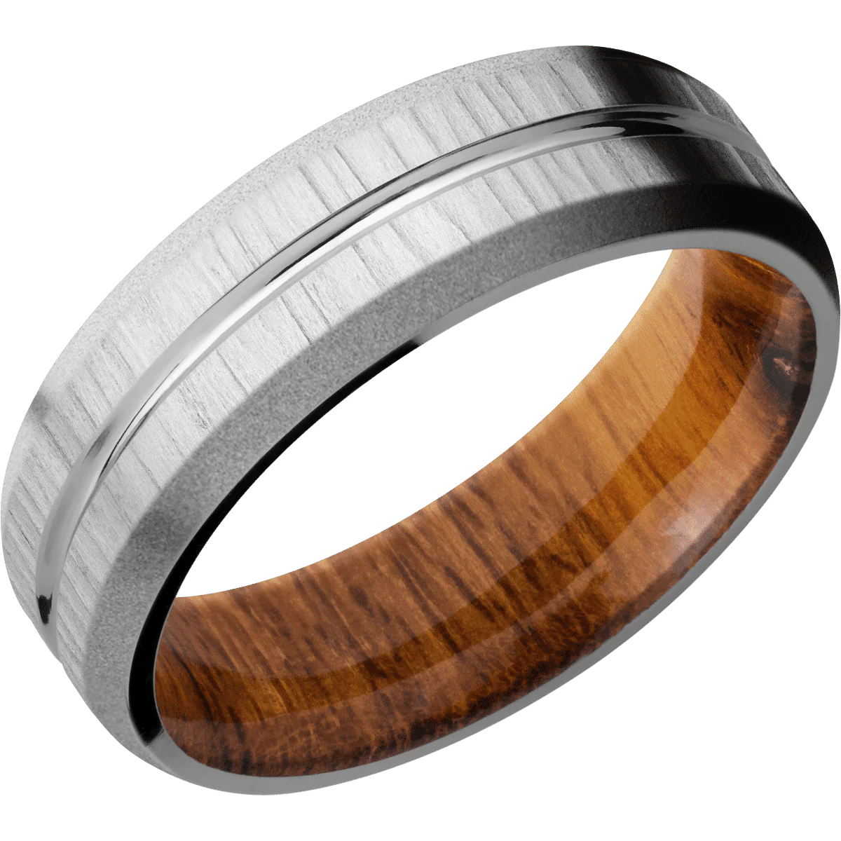Titanium + Polish , Treebark1 Finish + Desert Iron Wood - Image 2