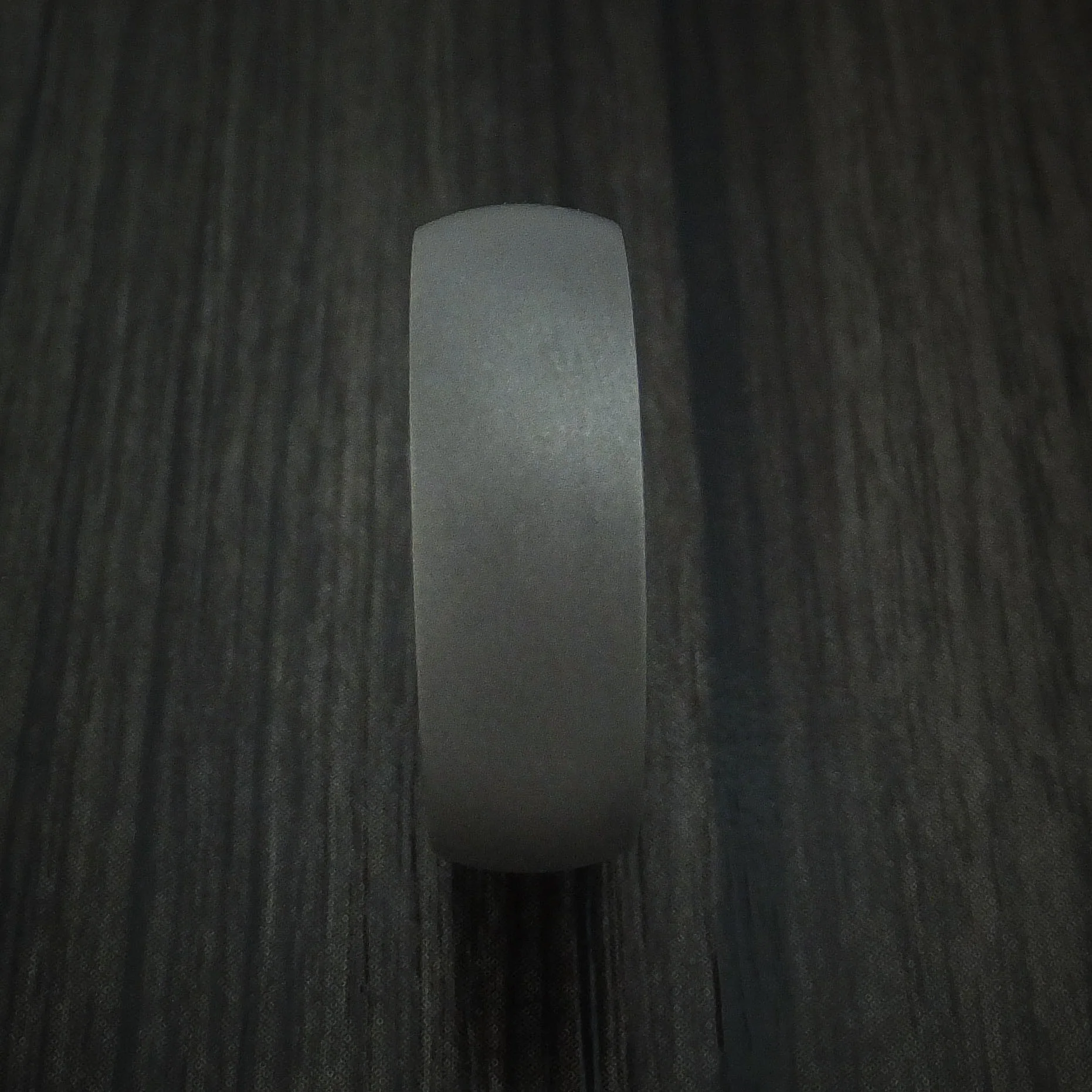Titanium Men's Ring with Hardwood Sleeve Custom Made Band - Image 2