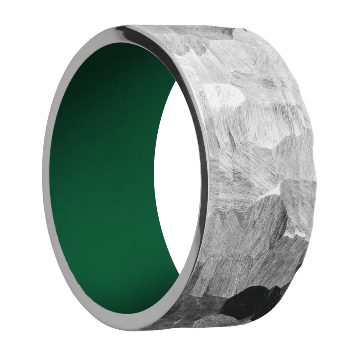 Titanium + Rock Finish + Green