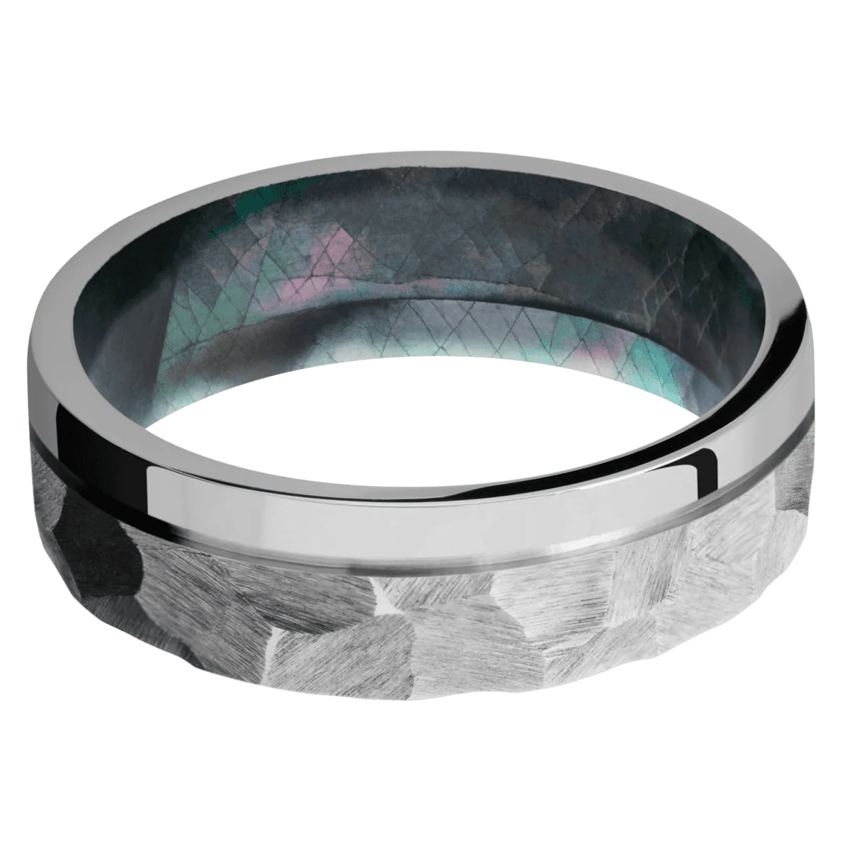 Titanium + Rock , Polish Finish + Black Mother of Pearl - Image 3