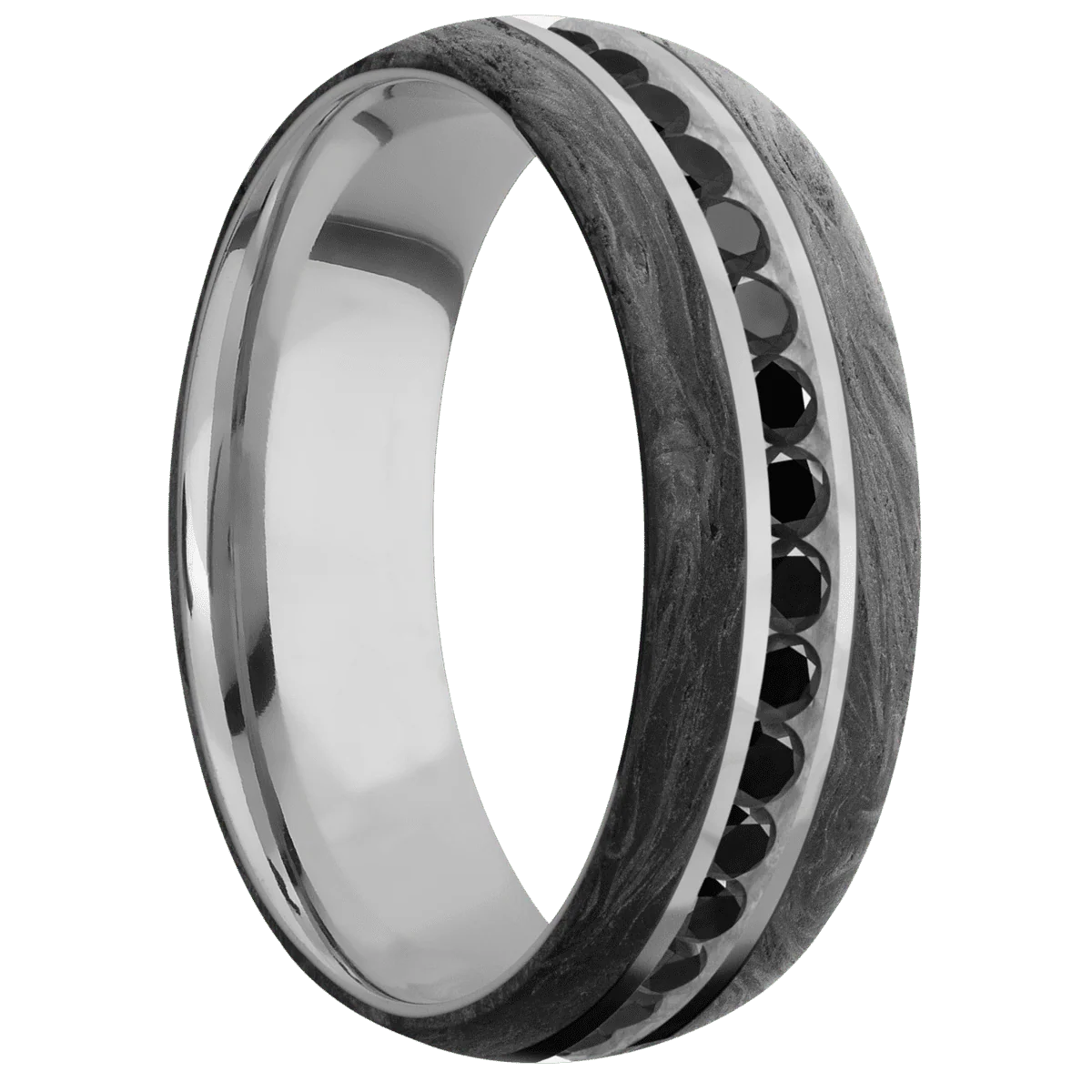 Titanium + Rockpolish Finish