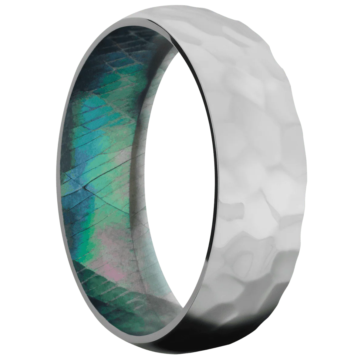 Titanium + Rockpolish Finish + Black Mother of Pearl