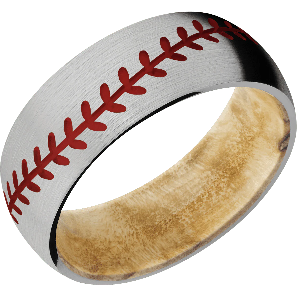 Titanium + Satin Finish + Boxelder Burl - Image 2