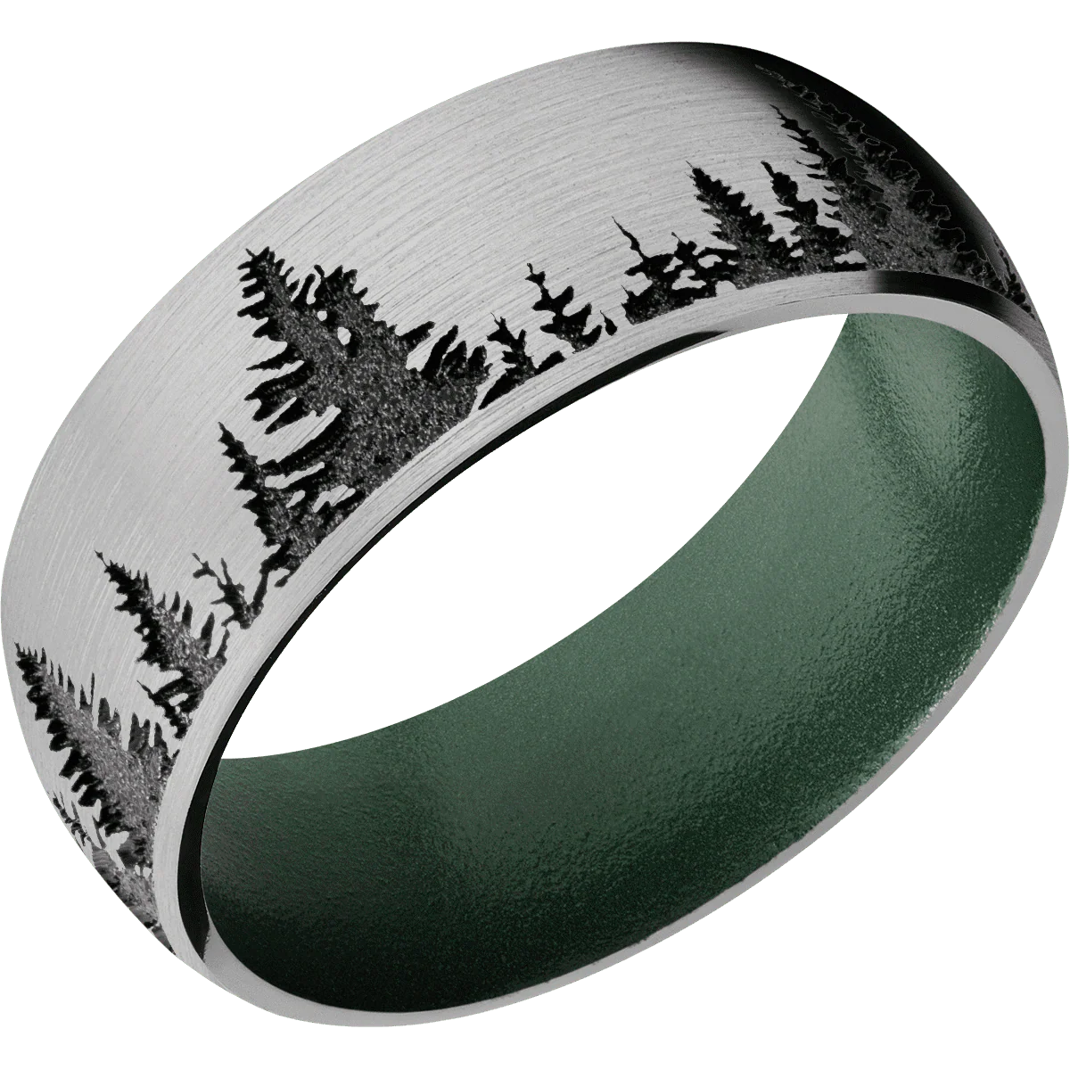 Titanium + Satin Finish + Eastern Green - Image 2