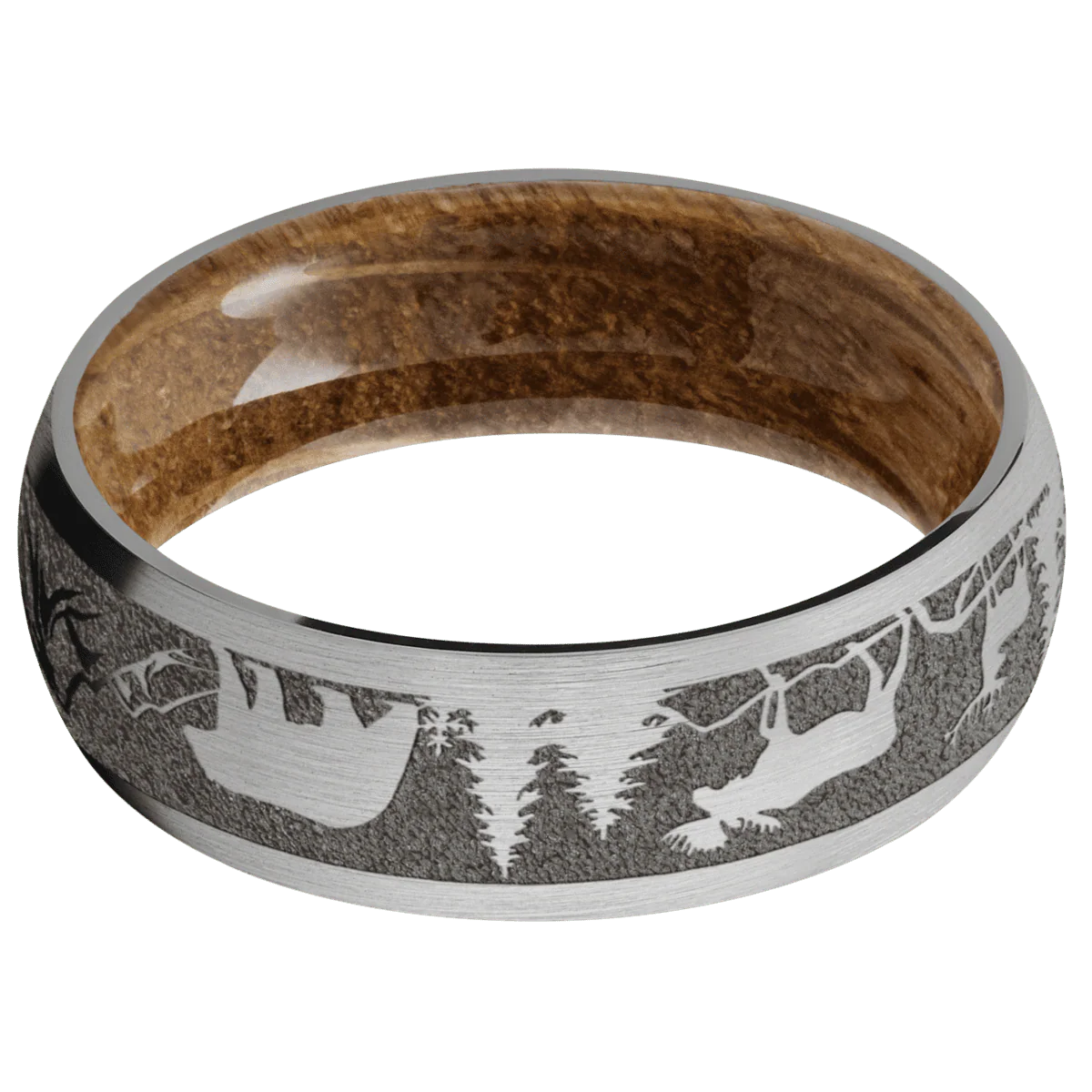 Titanium + Satin Finish + Whiskey Barrel - Image 3