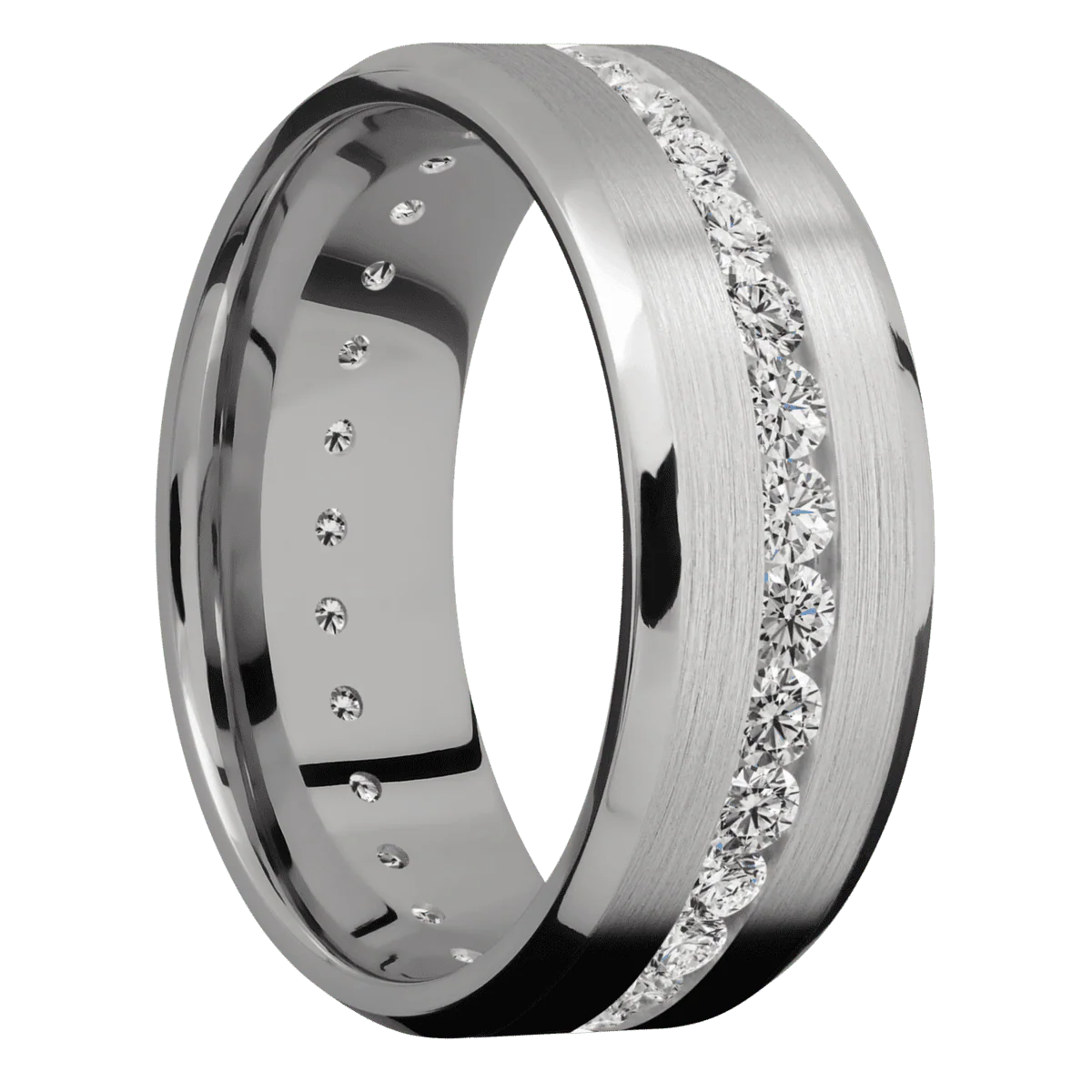 Titanium + Satin , Polish Finish