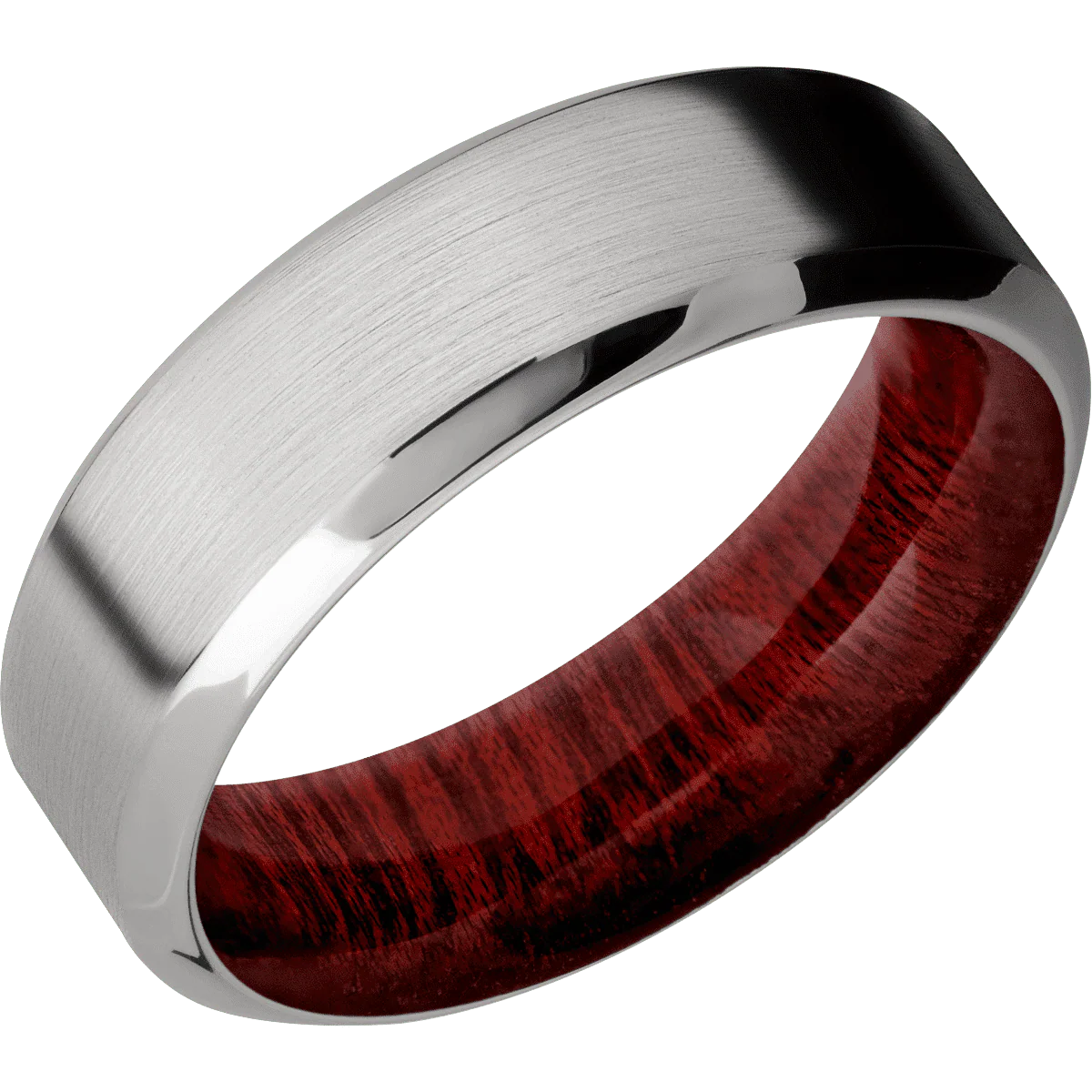 Titanium + Satin , Polish Finish + Blood Wood - Image 2