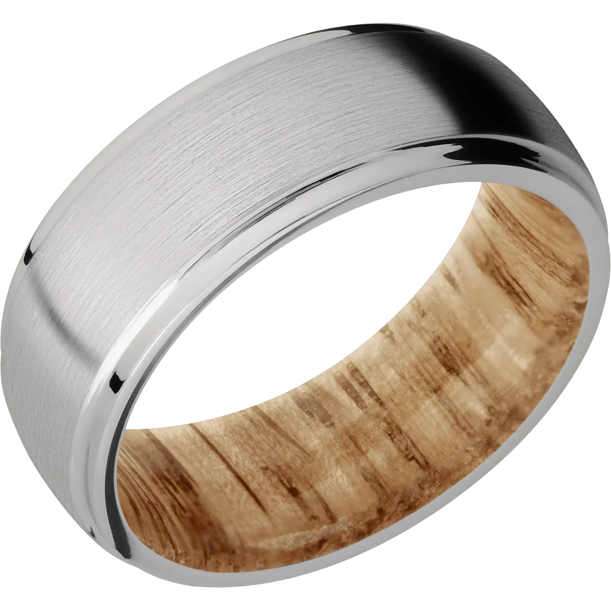 Titanium + Satin , Polish Finish + Natural Oak - Image 2
