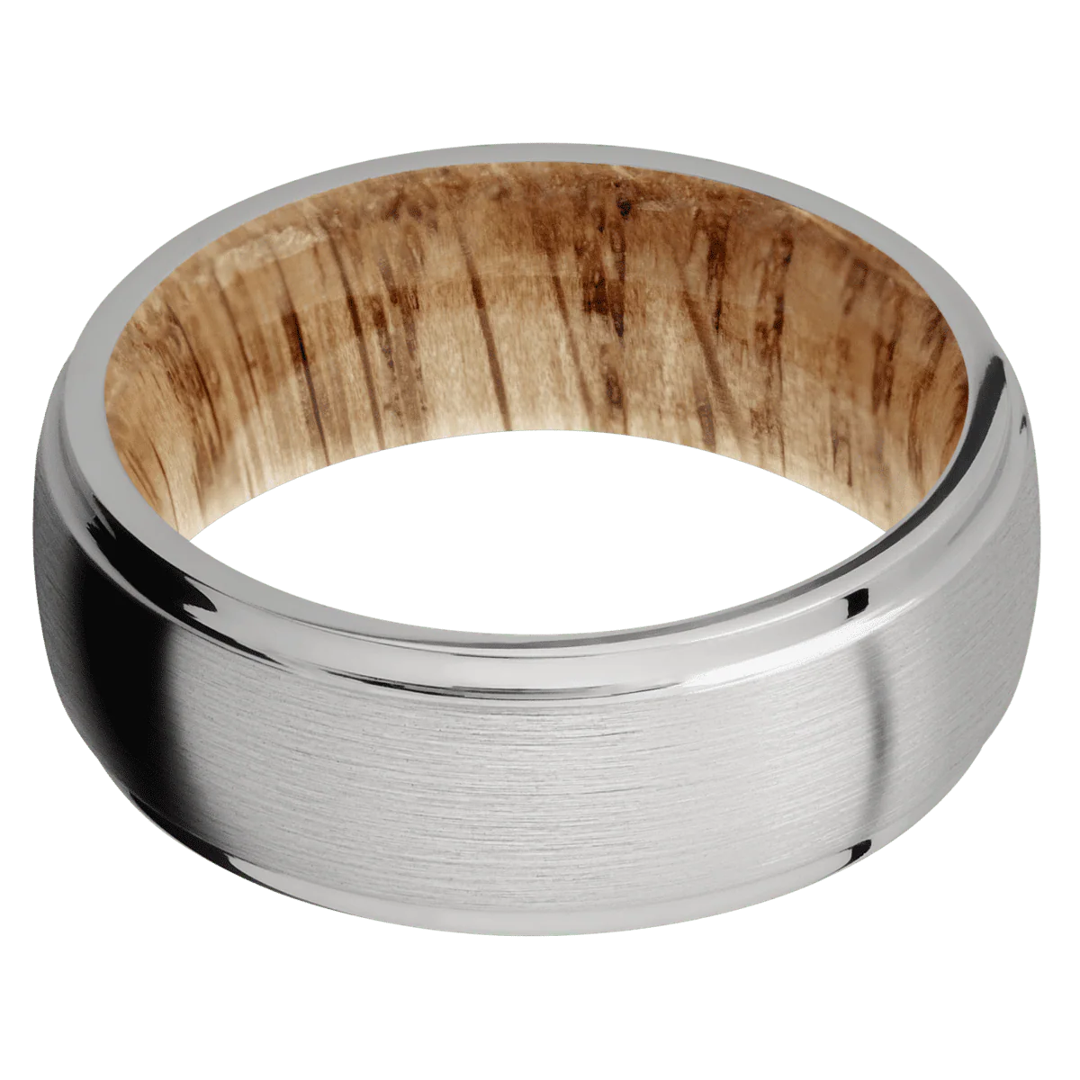 Titanium + Satin , Polish Finish + Natural Oak - Image 3