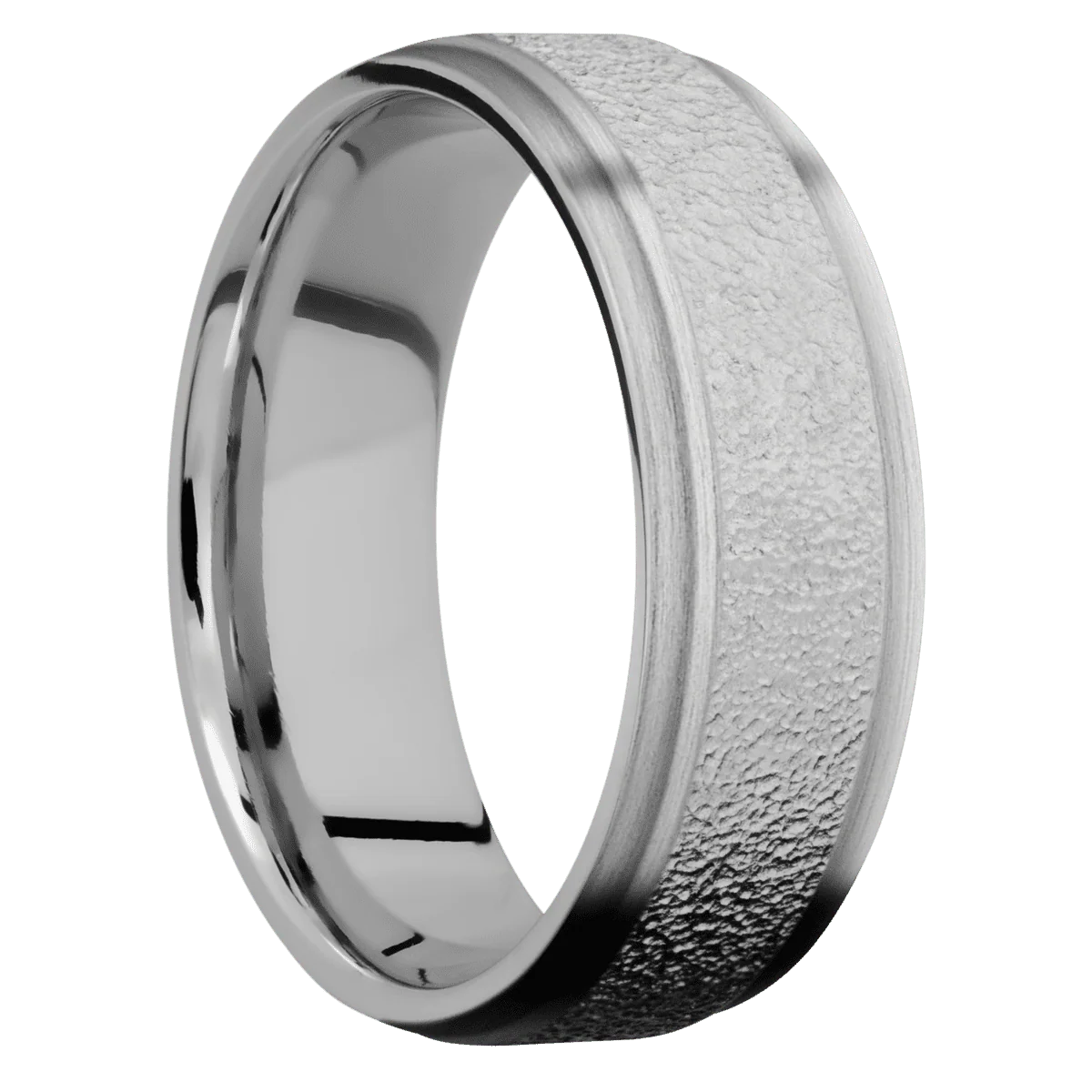 Titanium + Stipple , Satin Finish