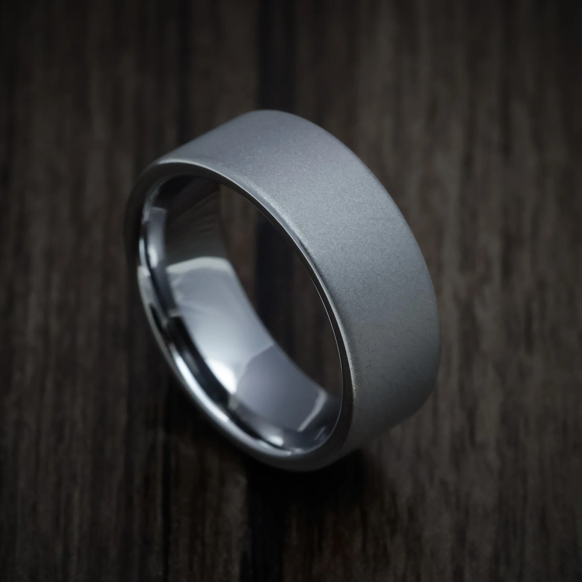 Tungsten Starter Band Men's Ring - Ready to Ship - Image 5