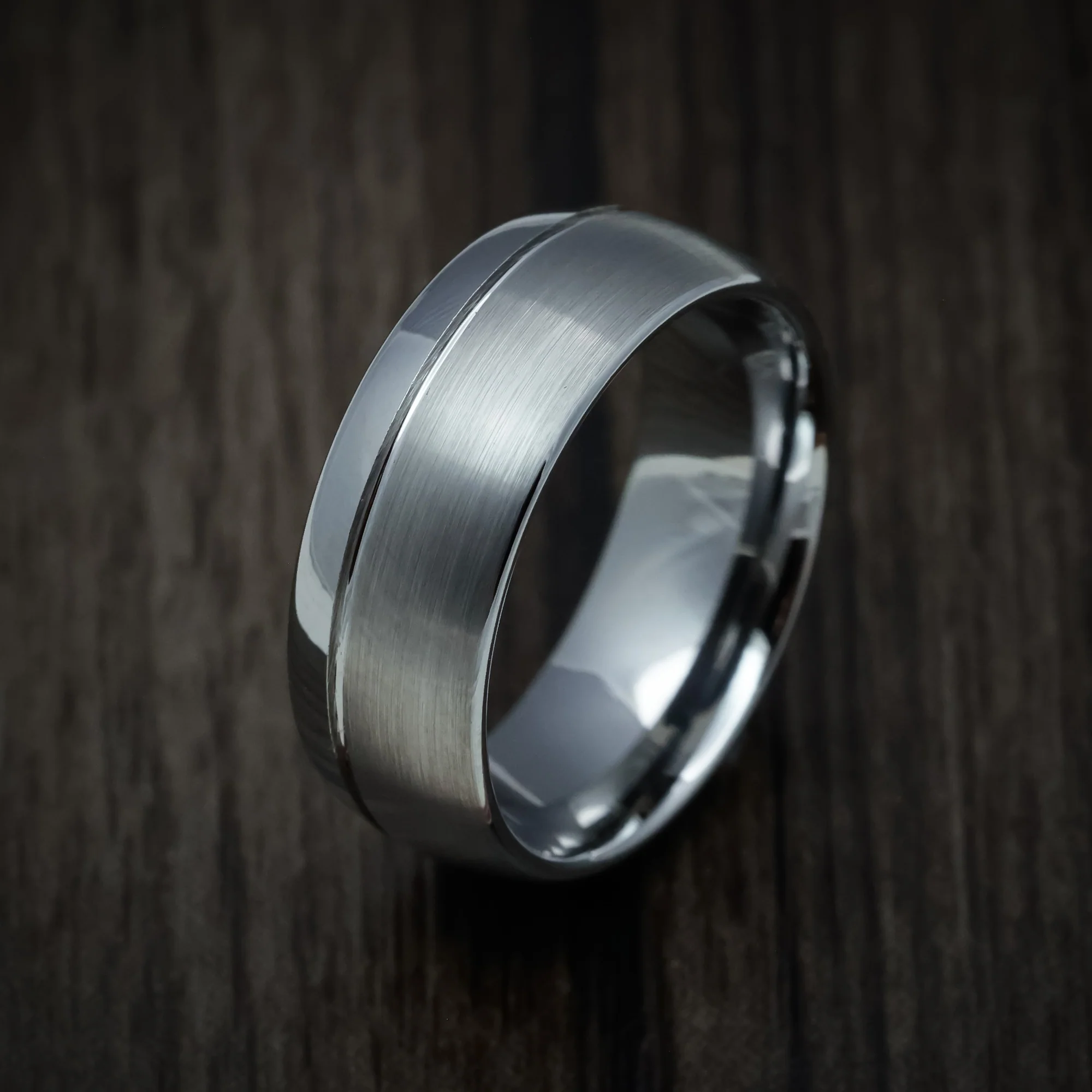 Tungsten Starter Band Men's Ring - Ready to Ship - Image 4