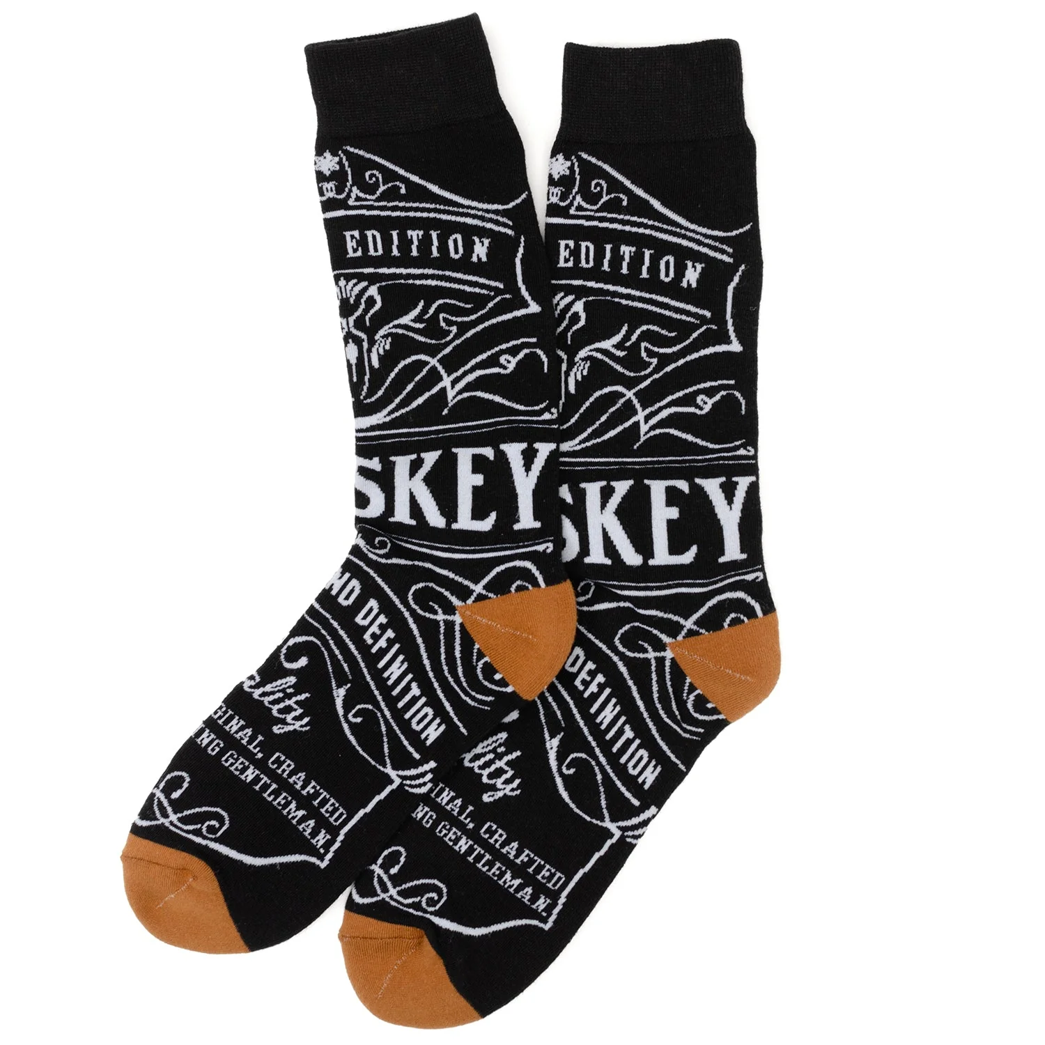 Whiskey Original Black Men's Socks - Image 3