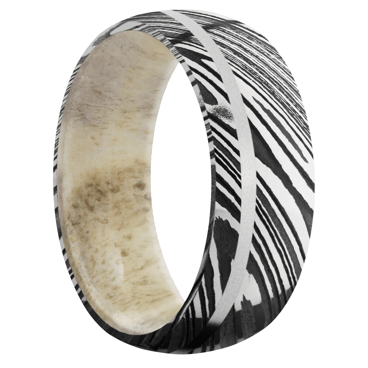 Woodgrain + Acid Finish + Antler
