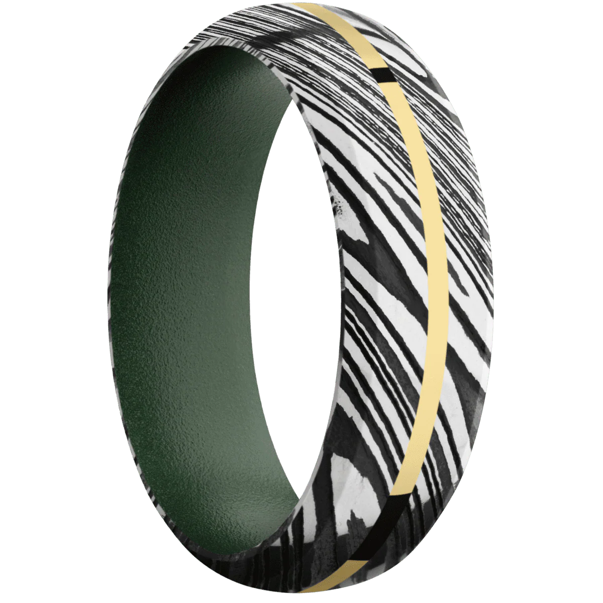 Woodgrain + Acid Finish + Highland Green