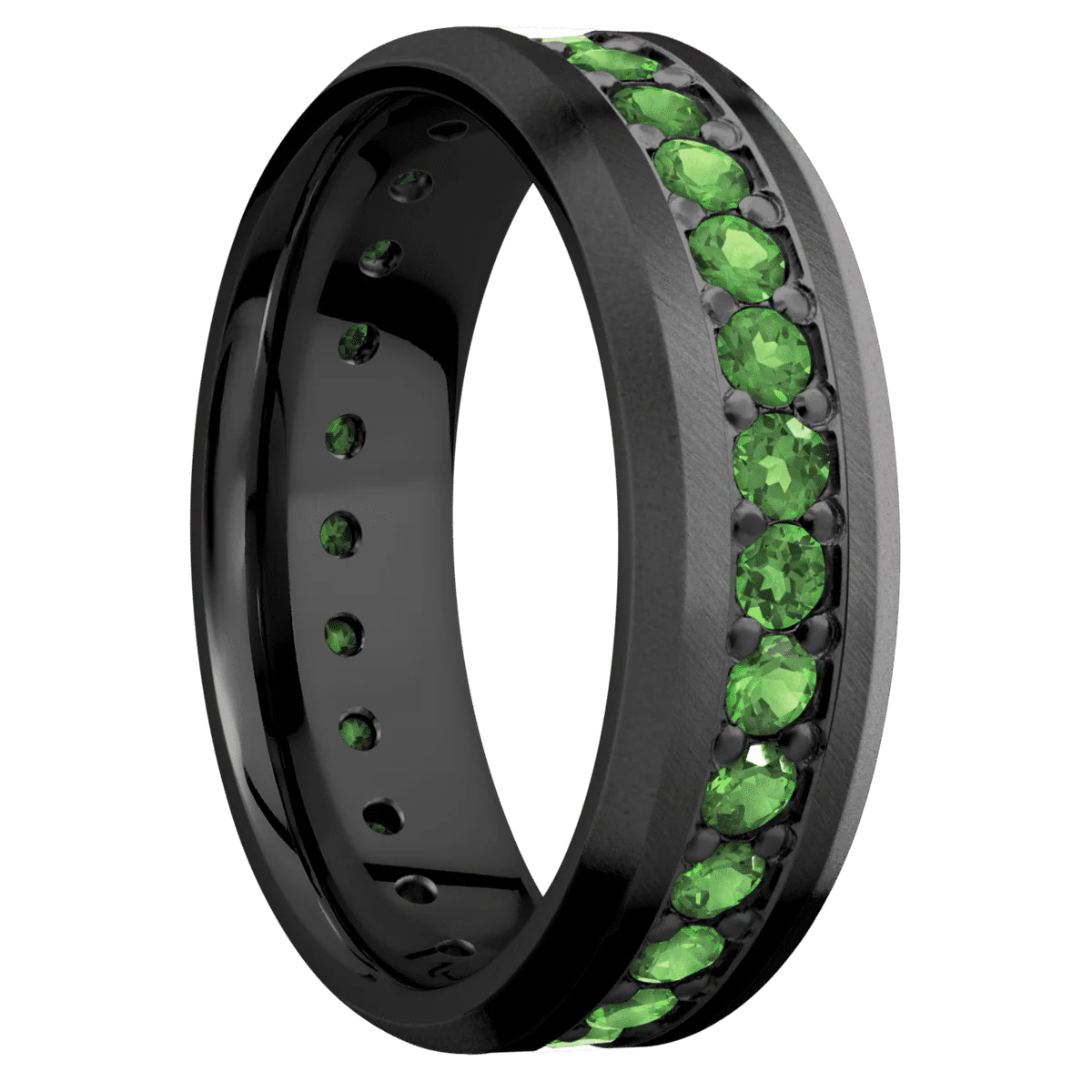 Zirconium + Anglesatin , Bead Finish