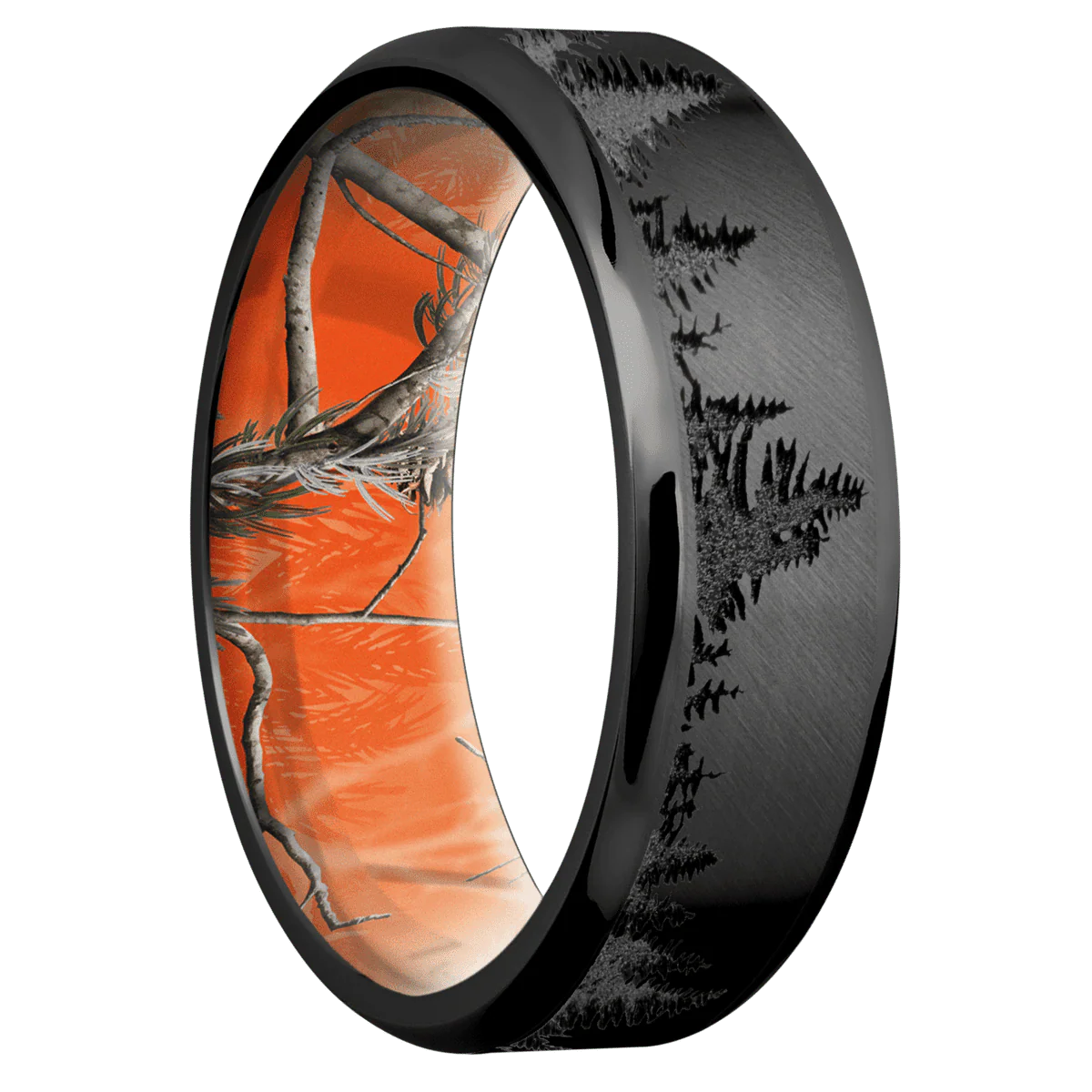Zirconium + Anglesatin , Polish Finish + RealTree APC Orange
