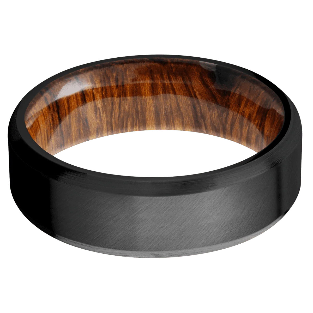 Zirconium + Anglesatin , Satin Finish + Desert Iron Wood - Image 3